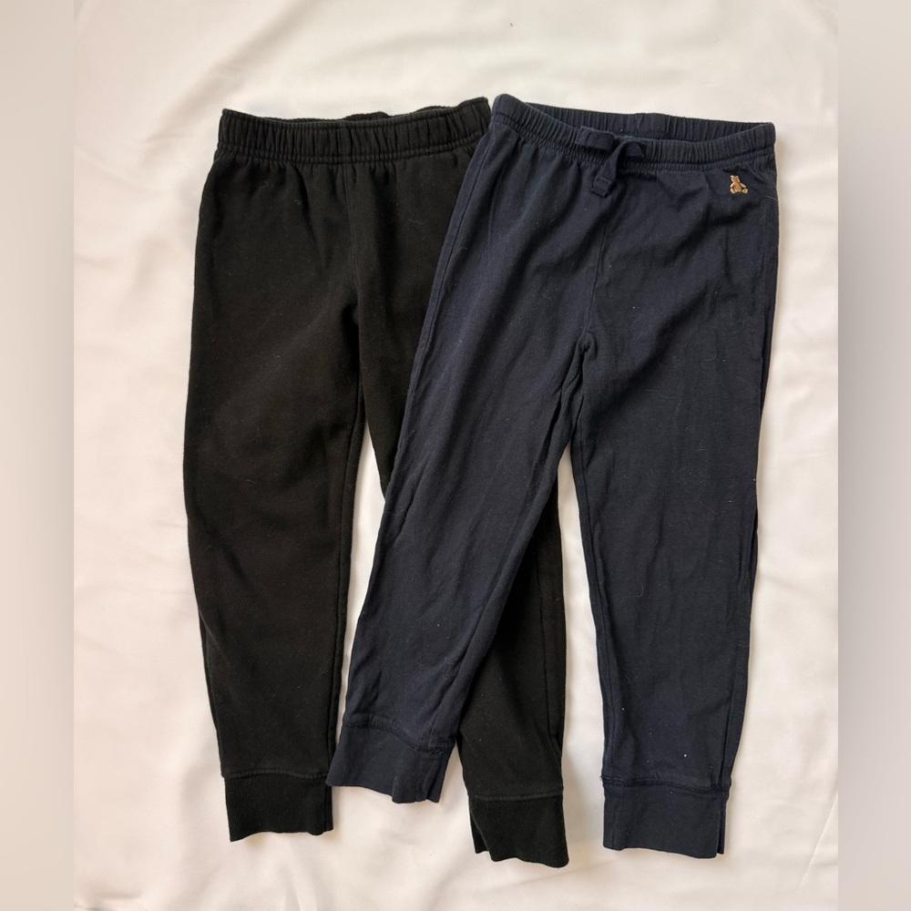 GAP Kids Black and Dark Blue Joggers